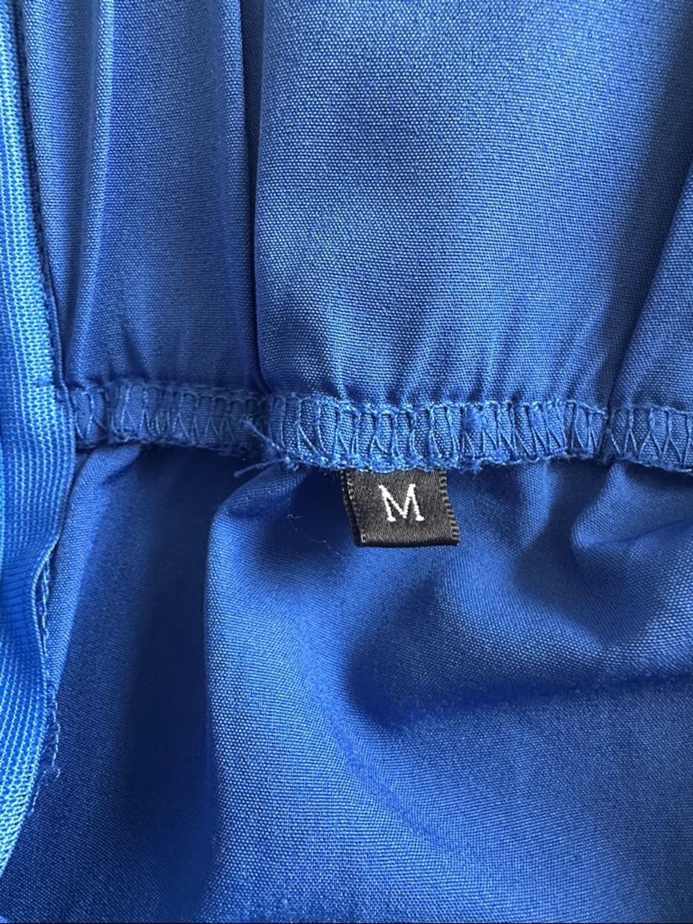 Elegant Royal Blue Maxi Skirt with Flattering Zip Waistband Size Medium - Picture 2 of 8